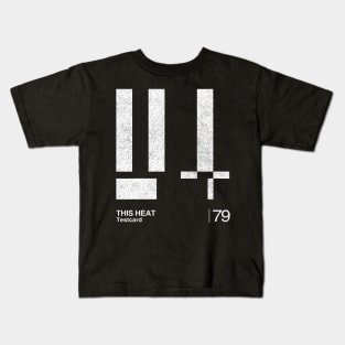 Testcard / Minimalist Graphic Artwork Design Kids T-Shirt